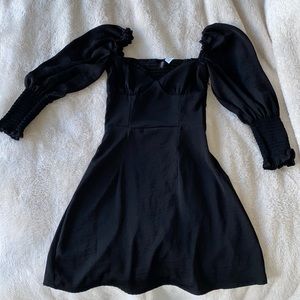 H&M black dress